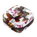 Women's napkin storage bag beautiful butterfly colorful wing flowers menstrual cup portable women's bandages storage bags female menstruation first period pocket