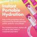 Electrolytes Powder - Hydration & Recovery with Vitamin C | Vegan Gluten-Free Pink Lemonade - 12 Packets - Buy Online on GoSupps.com