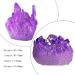 Buy Nupuyai Titanium Coated Bergkristall Druse Irregular Purple Quartz Geode for Reiki & Feng Shui Decor | International Shipping - Buy Online on GoSupps.com
