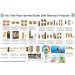 Set of 4 Bamboo Toothbrushes with Covers and Travel Bag - Eco-Friendly Oral Care Kit - Buy Online on GoSupps.com
