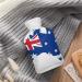 British Flag Hot Water Bottle with Plush Cover - Ideal Hand Warmer for Adults & Children - 26.5x15.3cm - Buy Online on GoSupps.com