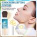 Mineral Face Sunscreen Setting Powder | SPF 50+ Waterproof Oil Control - Lightweight Brush-On Sunscreen for All Skin Types - Buy Online on GoSupps.com
