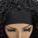 Shop 2-in-1 Short Black Headband Wigs for Women | Afro Kinky Curly Synthetic Wig (16inch) - Buy Online on GoSupps.com