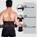 Buy Breathable Back Support Belt Wrap | Slimming Sport Bund for Herniated Discs & Sciatica | Lumbar Pain Relief for Men & Women | Black Color - S/M - Buy Online on GoSupps.com