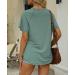 MIROL Women's Short Sleeve Green Tunic Top - Buy Online on GoSupps.com