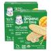 Gerber Organic for Baby Teethers, Mango Banana Carrot, Gentle Teething Wafers, Made with Non-GMO Ingredients, 12 Individually Wrapped 2 Packs Per Box (Pack of 2 Boxes)