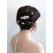 Bridal Pearls Hair Pins Set for Wedding with 3 Comb and 2 Clips - F-0672 - Buy Online on GoSupps.com