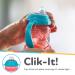 Nuby No-Spill Grip N Sip Silicone Cup 10oz - Boy | Soft Flex Spout, 2 Handle, Clik It Lock - Buy Online on GoSupps.com