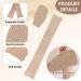 2-Piece Bamboo Fiber Back Scrubber Set - Luffa Shower Brush & Exfoliating Sponge for Deep Cleaning & Massage - International Shipping Available - Buy Online on GoSupps.com