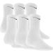 NIKE Everyday Performance Training Socks (6-Pack) Large White - Comfort and Support - Buy Online on GoSupps.com