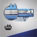 Gillette Mach3 Turbo Razor Blades for Men - Pack of 8 - Turbo 8 Count - Buy Online on GoSupps.com