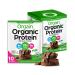 Orgain Organic Vegan Protein Powder Travel Pack Creamy Chocolate Fudge - 21g of Plant Based Protein 6g of Fiber No Dairy Gluten Soy or Added Sugar Non-GMO 10 Count 10 Count Travel Pack Chocolate