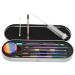 Vitakiwi Wax Carving Rainbow Tool Set with 5ml Silicone Container and Metal Carrying Case