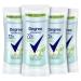 Degree Advanced Antiperspirant Deodorant 72-Hour Sweat & Odor Protection Apple & Gardenia Deodorant for Women with MotionSense Technology 2.6 oz, Pack of 4 Fresh 2.6 Ounce (Pack of 4)