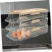 Alipis Clear Automatic Stackable for Plastic Fridge Dispenser Storage Tray Multi-Layer Organizer with - Buy Online on GoSupps.com