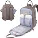 BabbleRoo Baby Diaper Bag Backpack - Stylish Khaki Nappy Backpack for Parents | International Shipping Available - Buy Online on GoSupps.com
