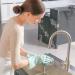 Cool Job Reusable Household Gloves - 3 Pairs of Fragrant Non-Slip Waterproof Kitchen Cleaning Gloves (Size S) in Purple Ros & Sage - Ideal for Rinsing & Long Arm Use - Buy Online on GoSupps.com
