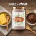 Cibo Ghee au Miso Bio 500g Beurre Clarifi Italien et P te de Miso Japonaise Go t Umami Intense Sans Lactose Keto & Paleo Id al pour Cuisine Sal e Sauces et Viandes Miso 500gr - Buy Online on GoSupps.com