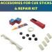 Wooden Cue Rack Set with Billiard Balls, Triangle Ball Rack, Diamond Rack, Chalks, and Spot Stickers - Pool Table Accessories - Buy Online on GoSupps.com