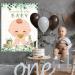 Sinmoe Pin the Pacifier Game - Baby Party Decorations | 24 Stickers & Poster Set for Girl's Birthday | Fun Sage Green Theme - Buy Online on GoSupps.com