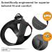 Buy Air-Mesh Vest Harness in Black 3XS No Curli D-Ring Buckle | International Shipping Available - Buy Online on GoSupps.com