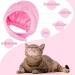 9-Piece Cat Bathing Set - Anti Bite & Scratch Grooming Bag, Brush, Comb, Muzzle, Nail Clipper, File, Tick Tool - Pink - Buy Online on GoSupps.com