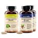 NatureWise 1 Green Coffee Bean Extract - Vegan Non-GMO - 60 Capsules 30-Day Supply + (Pack of 2) NighttimeSlim- Cayenne Green Coffee Bean GABA - 60 Capsules 30-Day Supply