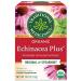 Traditional Medicinals Seasonal Teas Organic Echinacea Plus Naturally Caffeine Free 16 Wrapped Tea Bags .85 oz (24 g)