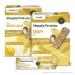 Simply Protein - Lemon Coconut Crispy Bars - Plant Based Protein Bars - Low Carb Low Sugar High Fibre - 13g Protein 2g Sugar 7g Fibre - Vegan Gluten Free Non GMO Kosher - 4 Bars Lemon Coconut 4 Count (Pack of 1)