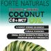 FORTE NATURALS Coconut Oil C8 MCT for Memory Focus Brain Supplement Cold Pressed Unrefined C8 C10 MCT Oil Capsules Keto Pills Ketosis Coconut Oil softgels 1000mg Ketogenic Fuel Gut Health for Women - Buy Online on GoSupps.com