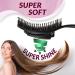 Marqus Bio Hairbrush - Wild Boar Bristles Spiral Spring | Shine & Volume for All Hair Types - Anti-Tangle Black - Buy Online on GoSupps.com