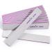 Canvalite 10stk nail files for gelail professional nail files 100/180 files for gelails nail buffer block double -sided nail file professional washable and reusable (square 100/180)