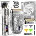 Suttik Electric Razor for Men Foil Shavers for Men Electric Foil Razor Beard Trimmer and Shaver Set for Face/Beard/Bald Head Shavers with Replacement Blade Waterproof Gift for Men Gray