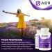 AOR Inositol Caps 500mg 90 Capsules - Myo-Inositol Supplement for Mental Well-Being & Cognitive Support - Promotes Healthy Brain Function & Cell Communication - Supports Women's Hormonal Balance 90 count (Pack of 1) - Buy Online on GoSupps.com