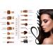 Premium Vegan Makeup Brush Set by Luvia | Includes Noble Holder & Satin Pocket | Limited Edition Coffee Matte Finish - Buy Online on GoSupps.com
