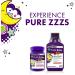 Vicks Pure Zzzs Kidz Liquid Melatonin Sleep Aid for Kids - 1mg per Serving - Twin Pack 16 Fl Oz - Buy Online on GoSupps.com