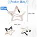 25 Pieces Star Hair Clips 2000s Y2K Accessories Silver Hair Barrettes Non-Slip Star Snap Hair Pins for Girls Women - Buy Online on GoSupps.com