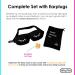 Mumi Sweet Dreams Kit: 3D Eye Mask with Memory Foam, Adjustable Strap, Ear Plugs - Black - Buy Online on GoSupps.com