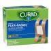 Curad Fabric Adhesive Knuckle Bandages, Finger Bandages for Knuckles (Pack of 100), Natural 100 Count (Pack of 1)