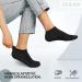 Buy Eksher Sneaker Socks - 10 Pairs Anti-Sweat Breathable Running Socks for Men & Women | Black & White Cotton Sports Socks (35-38) - International Shipping Available - Buy Online on GoSupps.com