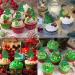 60Pcs Christmas Tree Cupcake Toppers Green Glitter Christmas Tree Cupcake Picks for Merry Christmas Party Decorations Supplies Color01 - Buy Online on GoSupps.com