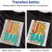 Avery Dark Fabric Inkjet Printable T-Shirt Transfers - 30 Paper Transfers (3279) - Buy Online on GoSupps.com