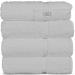 Chakir Turkish Linens Turkish Cotton Luxury Hotel & Spa Bath Towel Set - White (Set of 4) - Buy Online on GoSupps.com