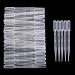 ESHATO 3ML Disposable Plastic Transfer Pipettes Calibrated Dropper Suitable for Science Laboratory DIY Art (100 Pieces) - Buy Online on GoSupps.com