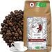 Ascenbio ? 100% Arabica ORGANIC coffee beans ? 1 KG ? INTENSE and aromatic ? Specialty coffee from France ? Biodegradable packaging