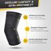 CAMBIVO 2 Pack Elbow Brace for Tendonitis Tennis Elbow Compression Support Sleeve - Medium Black | Pain Relief for Golfers Elbow, Arthritis, Bursitis, Workout, Weightlifting - Buy Online on GoSupps.com