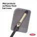 OXO Good Grips Heat Resistant Silicone Travel Mat for Curling Irons & Flat Irons - Gray | International Shipping Available - Buy Online on GoSupps.com