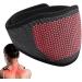 Botiniv Heated Neck Support - Adjustable Thermal Neck Wrap for Stiffness Relief in Black & Red Dot | International Shipping Available - Buy Online on GoSupps.com
