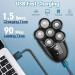 6D Electric Shaver for Bald Heads | Waterproof Cordless Grooming Kit | Men's Rotary Shaving Razor - Buy Online on GoSupps.com