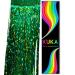 Fairy Hair Tinsel Extensions (Holographic green)